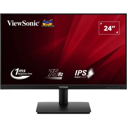 Viewsonic VA VA240-H-2 monitor komputerowy 60,5 cm (23.8") 1920 x 1080 px Full HD LED Czarny