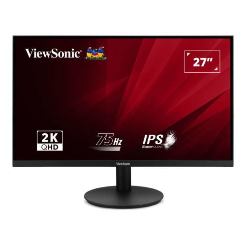 Viewsonic VA VA2708-2K-HD-2 monitor komputerowy 68,6 cm (27") 2560 x 1440 px Quad HD LED Czarny