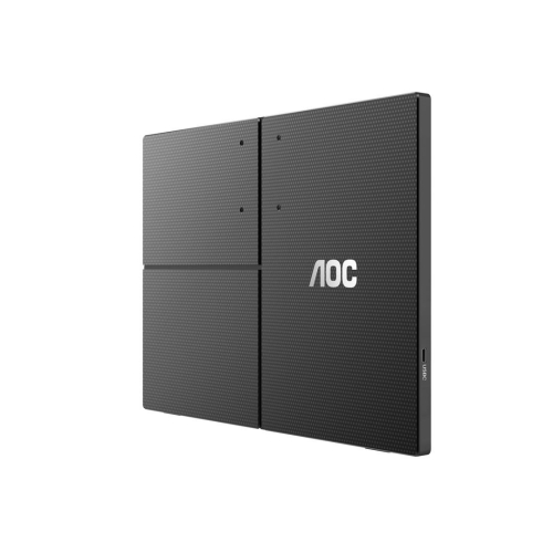 AOC 16T3EA przenośny telewizor / monitor Czarny 39,6 cm (15.6