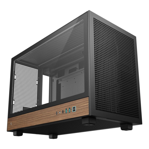 DeepCool CH260 WOOD Micro Tower Czarny, Drewno-23682981