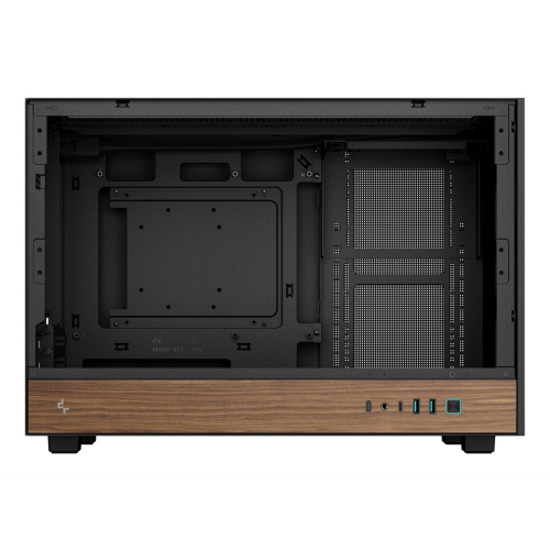 DeepCool CH260 WOOD Micro Tower Czarny, Drewno-23682984