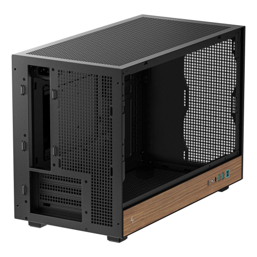 DeepCool CH260 WOOD Micro Tower Czarny, Drewno-23682986