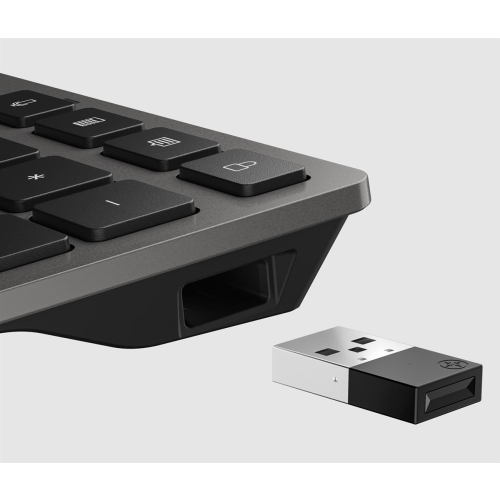 Klawiatura HP 720 Multi-Device Rechargeable Wireless Keyboard Nightfall Black bezprzewodowa czarna 9T5B1AA-23686695