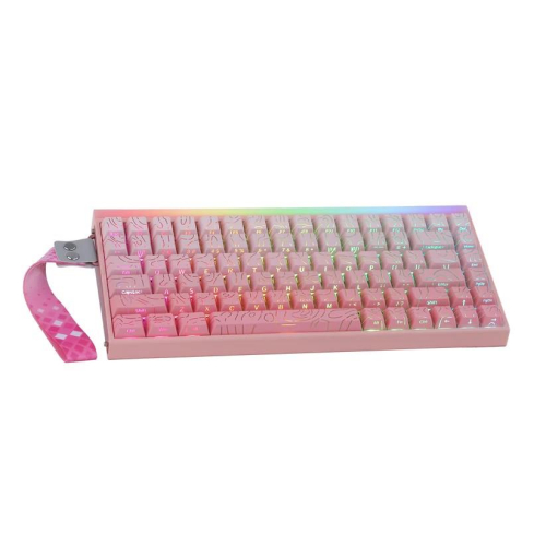 Klawiatura gasket HERO84 HE PINK+Gradient+Contour Dragon King switch RGB AULA-23686754
