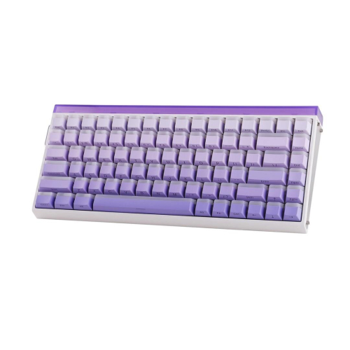 Klawiatura gasket HERO84 HE White+Purple+Gradient+LIGHT JadeKing switch RGB AULA-23686764