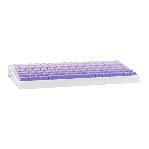 Klawiatura gasket HERO84 HE White+Purple+Gradient+LIGHT JadeKing switch RGB AULA-23686765