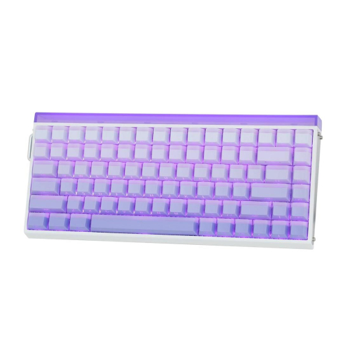 Klawiatura gasket HERO84 HE White+Purple+Gradient+LIGHT JadeKing switch RGB AULA-23686774