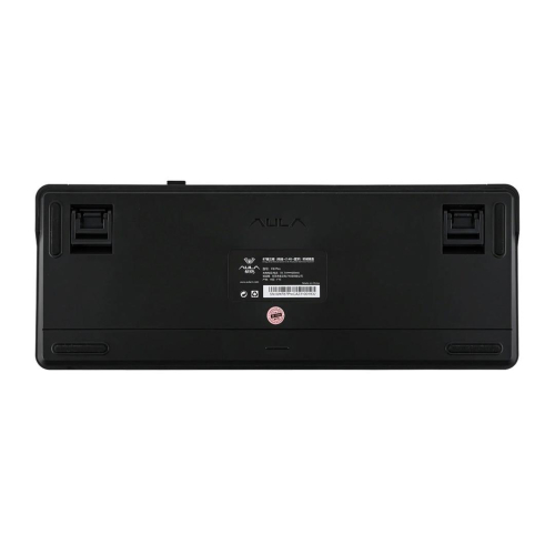 Klawiatura gasket F87 Pro Dark Blue + Black + Cyan GrayWoodV4 switch RGB AULA-23686794