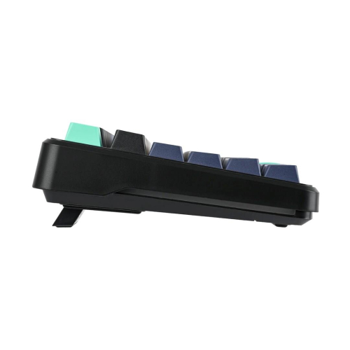 Klawiatura gasket F87 Pro Dark Blue + Black + Cyan GrayWoodV4 switch RGB AULA-23686796