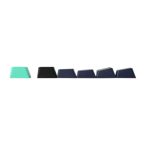 Klawiatura gasket F87 Pro Dark Blue + Black + Cyan GrayWoodV4 switch RGB AULA-23686797