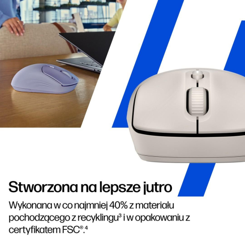 Mysz HP 400 Quiet Maple Wireless Mouse bezprzewodowa beżowa AZ7B6AA-23687188