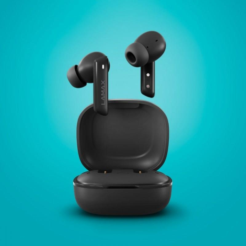 Lamax Clips1 ANC Zestaw słuchawkowy Bezprzewodowy Douszny Połączenia/muzyka USB Type-C Bluetooth Czarny-23687690