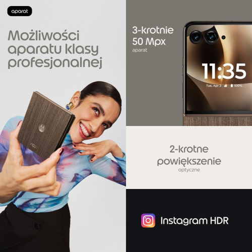 Motorola Razr 70 Ultra 5G 16/512GB PANTONE Cocoa-23698813