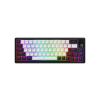 HATOR Skyfall 65 MAG ULTIMA 8K wireless klawiatura Gaming USB + RF Wireless + Bluetooth QWERTY US English Czarny, Biały