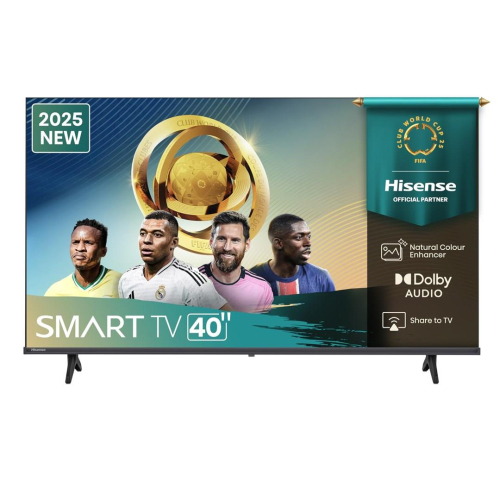 Hisense 40A4Q 101,6 cm (40") Full HD Smart TV Wi-Fi Czarny 200 cd/m2