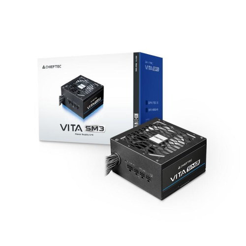 Chieftec Vita BPX-650-C moduł zasilaczy 650 W 20+4 pin ATX ATX Czarny-23705965