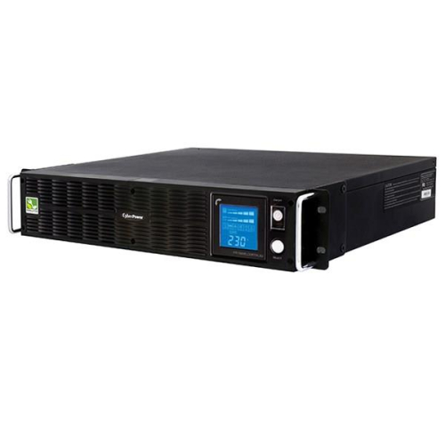 CyberPower PR750ELCDRT1U zasilacz UPS Technologia line-interactive 0,75 kVA 500 W 6 x gniazdo sieciowe