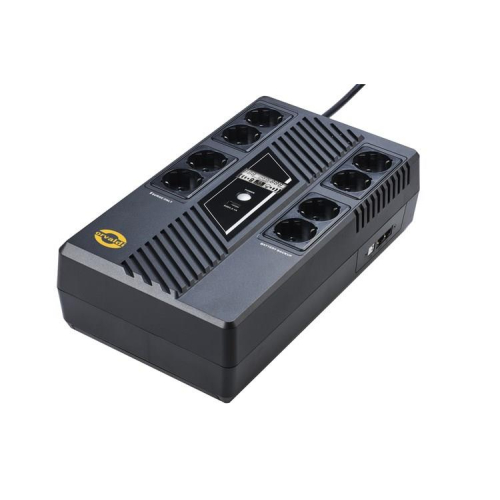 Orvaldi VAM-1000 zasilacz UPS Technologia line-interactive 1000 kVA 600 W 8 x gniazdo sieciowe