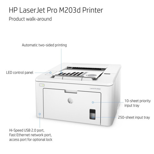 Drukarka HP LaserJet Pro M203dw G3Q47A#B19 (A4)-2372470