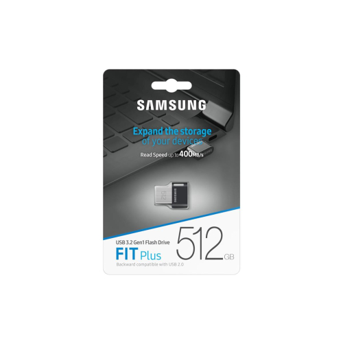 Samsung MUF-512AB pamięć USB 512 GB USB Typu-A 3.2 Gen 1 (3.1 Gen 1) Czarny, Stal nierdzewna-23743708