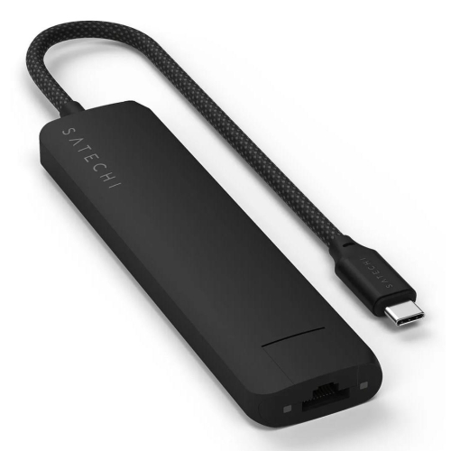 Satechi ST-P7SK huby i koncentratory USB Type-C 10000 Mbit/s Czarny-23744225