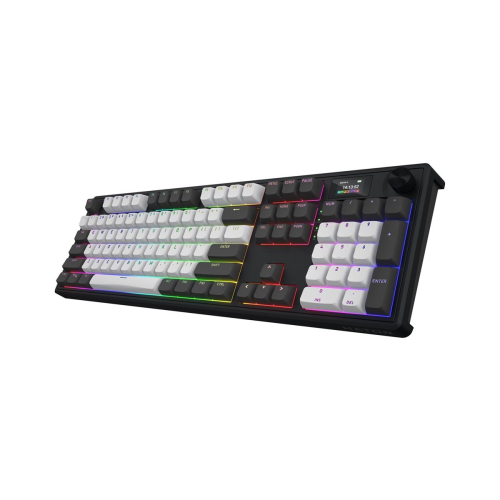HATOR Skyfall Pro Wireless 100 klawiatura Gaming USB + RF Wireless + Bluetooth QWERTY US English Czarny, Szary-23744506