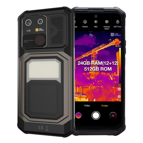 AGM G3 PRO 17,1 cm (6.72") Dual SIM Android 15 5G USB Type-C 12 GB 512 GB 10000 mAh Czarny