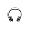 POLY Zestaw słuchawkowy Voyager Focus 2 USB-C-C + przejściówka USB-C/A Adapter + podstawka ładująca-14854022