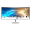 MSI Pro MP341CQWDE monitor komputerowy 86,4 cm (34") 3440 x 1440 px UltraWide Quad HD Biały