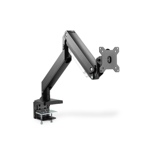 Ramię biurkowe pojedyńcze z zaciskiem 1xLCD z sprężyną gazową max. 35" i 15kg-12893677