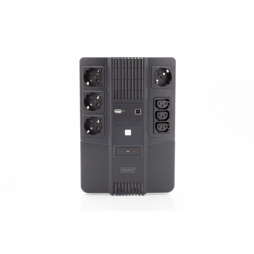 UPS UPS Line-Interactive 800VA/480WAVR 4xSCHUKO 3xIEC C13 1xUSB A 1x USB B RJ45-23819498