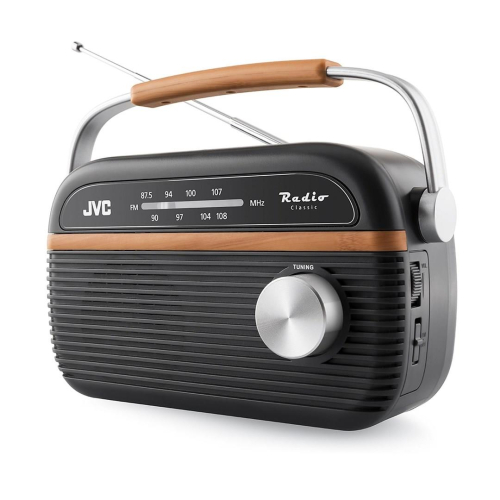 JVC Przenośne radio RA-E215G szary-23849286