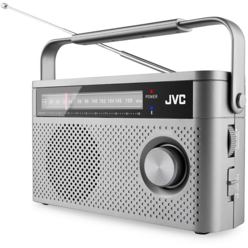JVC Przenośne radio RA-E315G szary-23849292