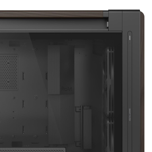 ASUS ProArt PA602 Wood Edition Modern Black - Tempered Glass Panel Midi Tower Czarny, Drewno-23850337