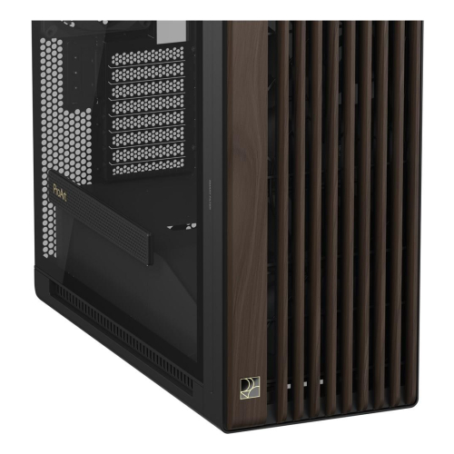ASUS ProArt PA602 Wood Edition Modern Black - Tempered Glass Panel Midi Tower Czarny, Drewno-23850339