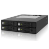 Płyta montażowa IcyDock 4x6,3cm SATAI-III/SAS w 1x5,25" HDD/SSD
