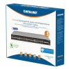 Intellinet 562041 przełącznik sieciowy Zarządzany L3 Gigabit Ethernet (10/100/1000) Obsługa PoE Czarny-23943555