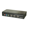 Lindy 39377 przełącznik KVM Czarny