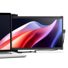 Mobile Pixels Duex Max DS monitor komputerowy 35,8 cm (14.1") 1920 x 1080 px Full HD LCD Czarny