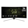 MSI MAG 345CQRF E20 monitor komputerowy 86,4 cm (34") 3440 x 1440 px UltraWide Dual Quad HD Czarny