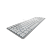 CHERRY KC 6000C FOR MAC klawiatura Uniwersalne USB QWERTZ Niemiecki Srebrny-23960064