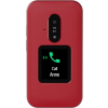 Doro Leva E30 7,11 cm (2.8") 142,7 g Czerwony, Biały Telefon funkcjonalny