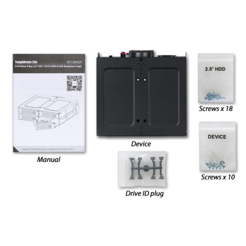 Obudowa ICY Dock ToughArmor MB607SP-B - Obudowa do przechowywania - 2,5
