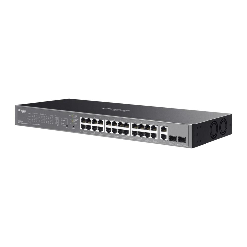 TP-Link ES228GP przełącznik sieciowy Zarządzany L2 Gigabit Ethernet (10/100/1000) Obsługa PoE Czarny-23943411