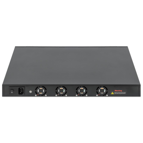 Intellinet 562041 przełącznik sieciowy Zarządzany L3 Gigabit Ethernet (10/100/1000) Obsługa PoE Czarny-23943552