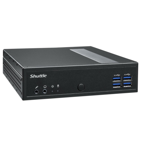 Shuttle DL40N komputer typu barebone Wielkość PC 1.35L Czarny N150-23944585