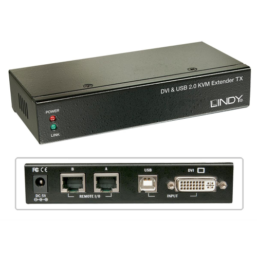 Lindy 39377 przełącznik KVM Czarny-23945812