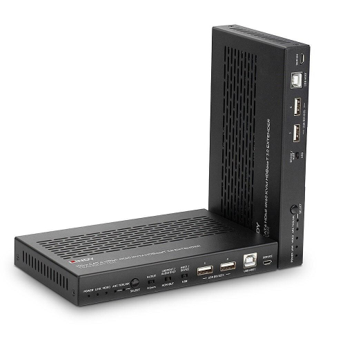 Lindy 38344 przedłużacz KVM Nadajnik i odbiornik