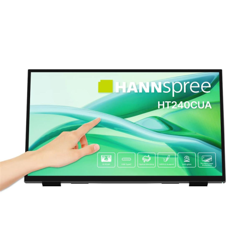 Monitor Hannspree 60,4 cm (23,8") HT240CUA 16:9 M-TOUCH HDMI+DP+USBC