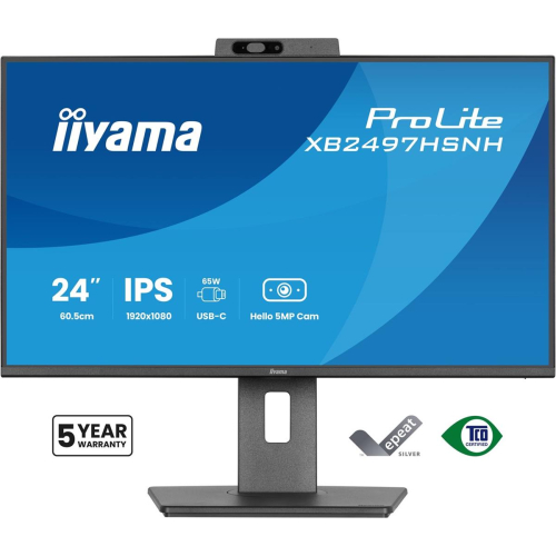 iiyama ProLite XB2497HSNH-B1 24IN IPS LCD 4MS 1920X1080 350CD/M2 HDMI/DP/USB 2 monitor komputerowy 60,5 cm (23.8